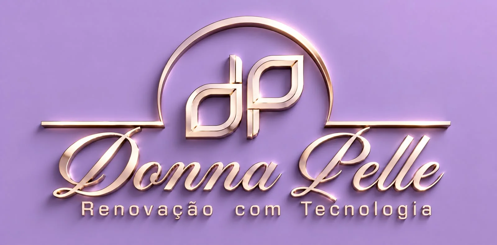 Logótipo Donna Pelle — Renovação com Tecnologia
